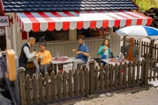 Pola 331532 - G - Sitzende Restaurantgäste, modern